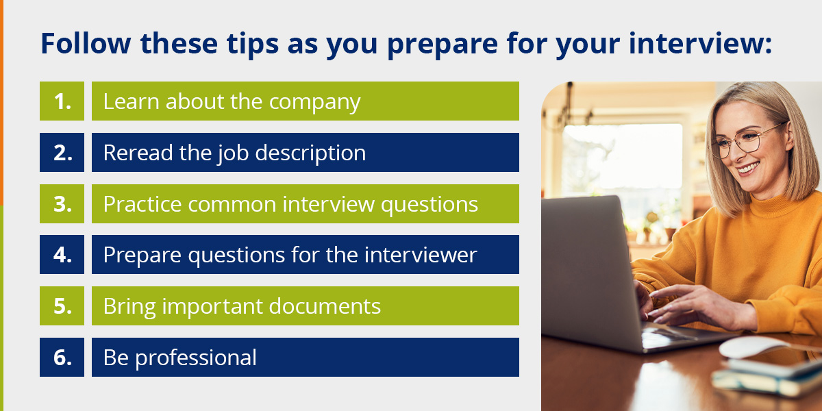 interview preparation steps